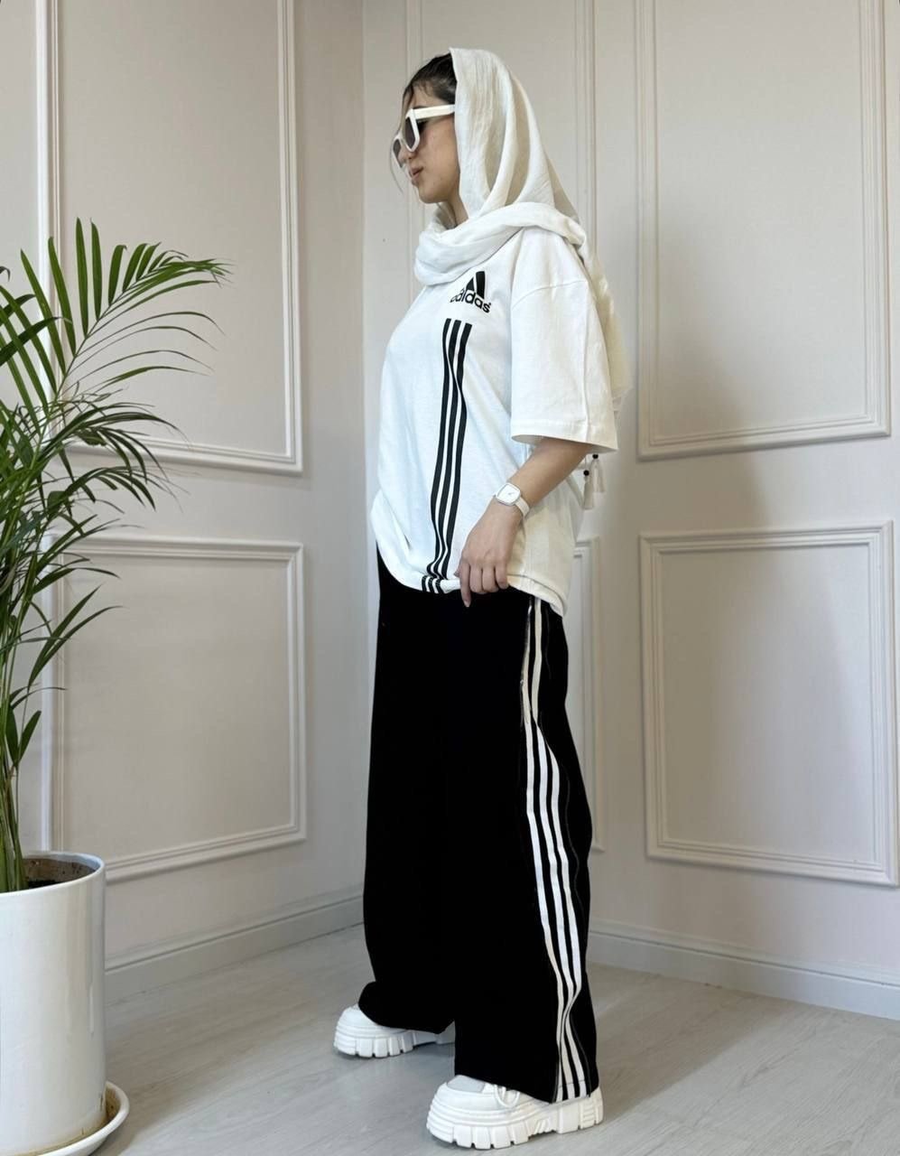ست دوتیکه تیشرت شلوار